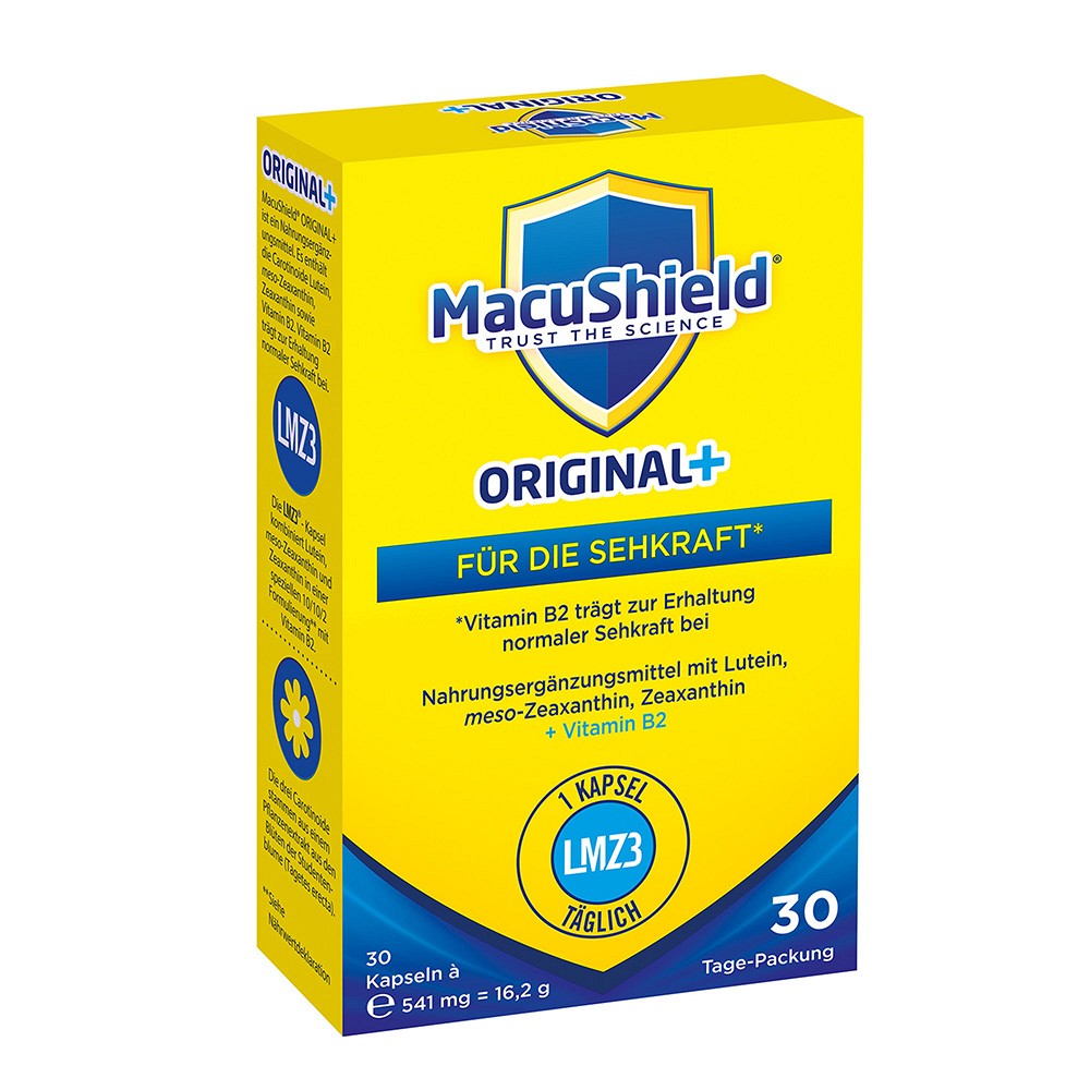 MACUSHIELD Original+ 30-Tage Weichkapseln - 30Stk