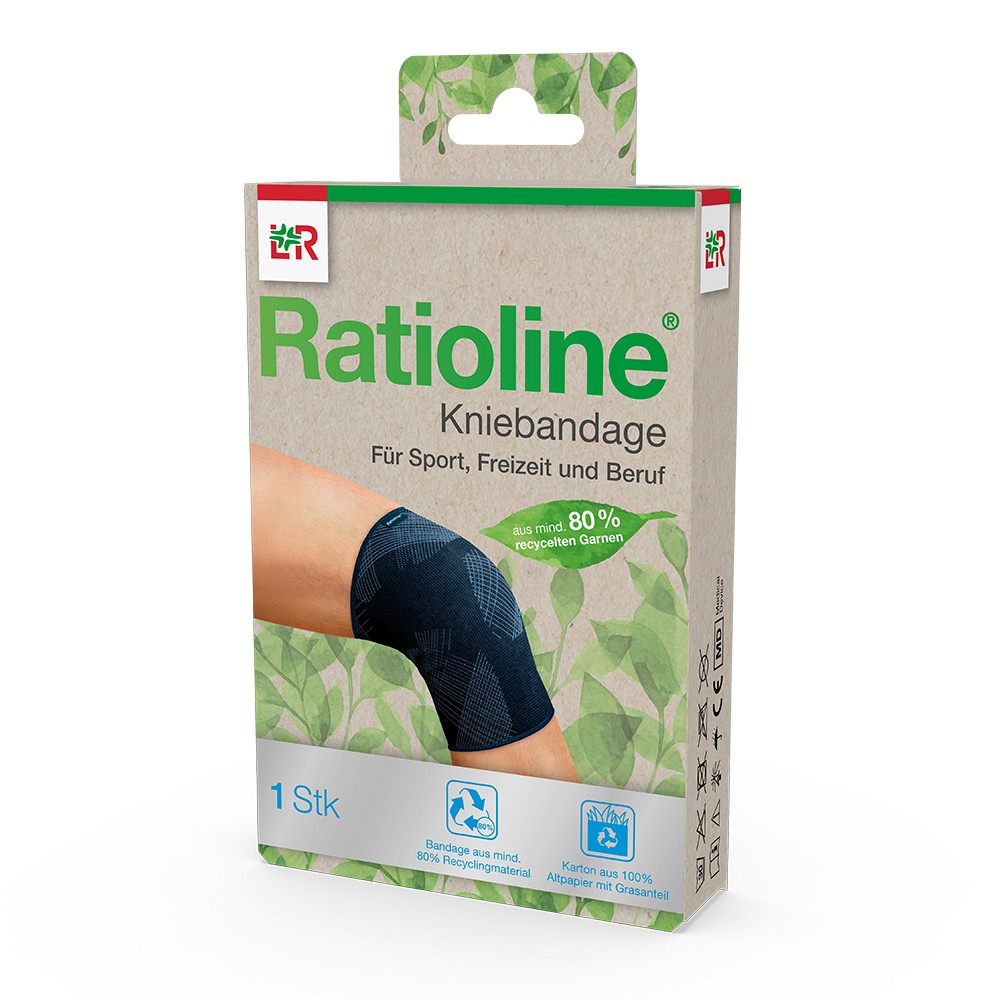 RATIOLINE Kniebandage Gr.S - 1Stk - PROTECT
