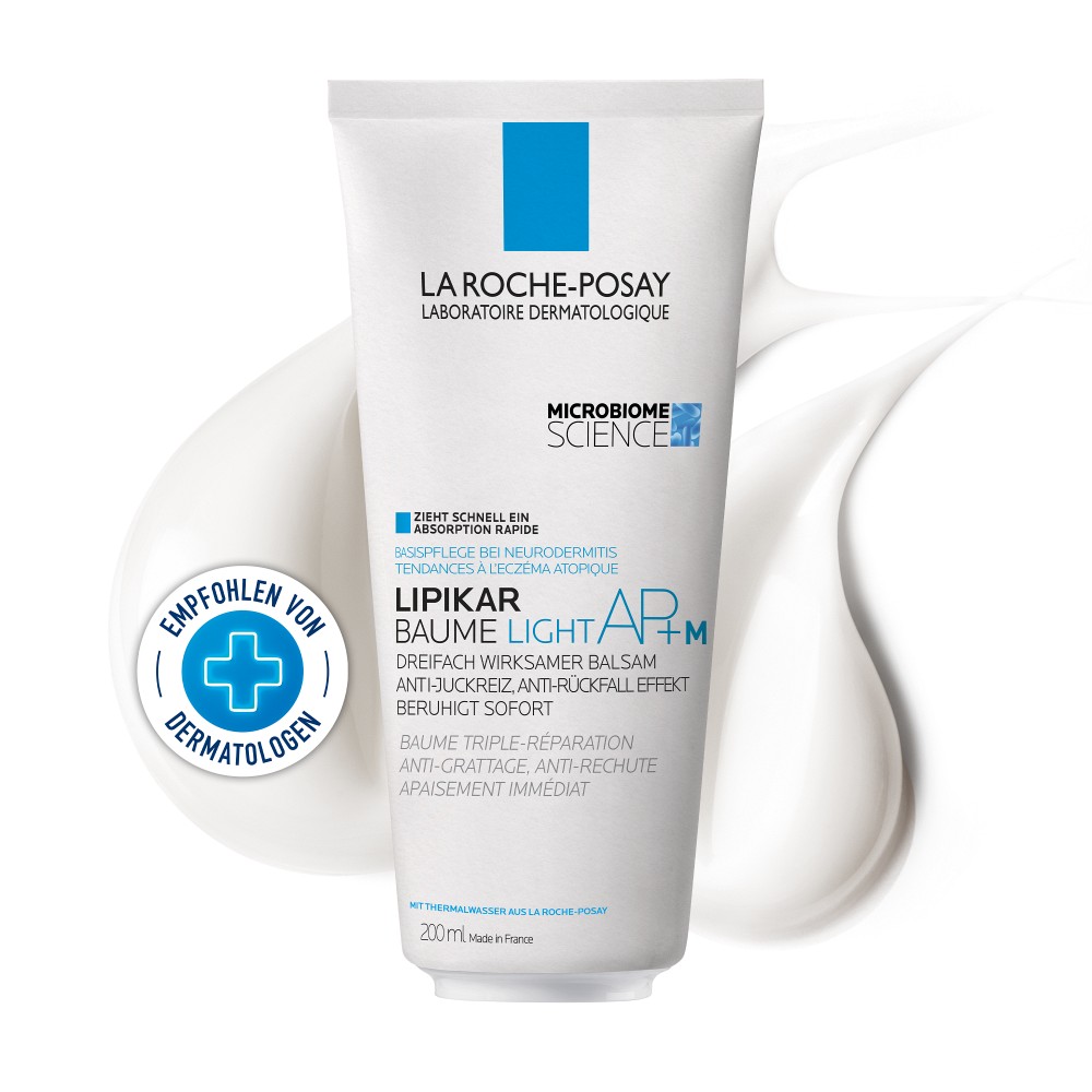 ROCHE-POSAY Lipikar Baume light - 200ml - Trockene Körperhaut