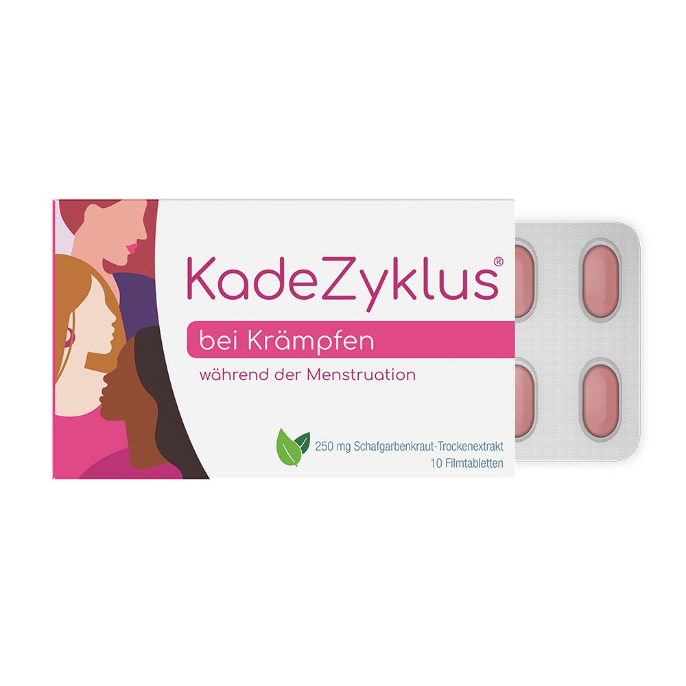 KADEZYKLUS bei Krämpfen w.d.Menstruation 250mg FTA - 10Stk