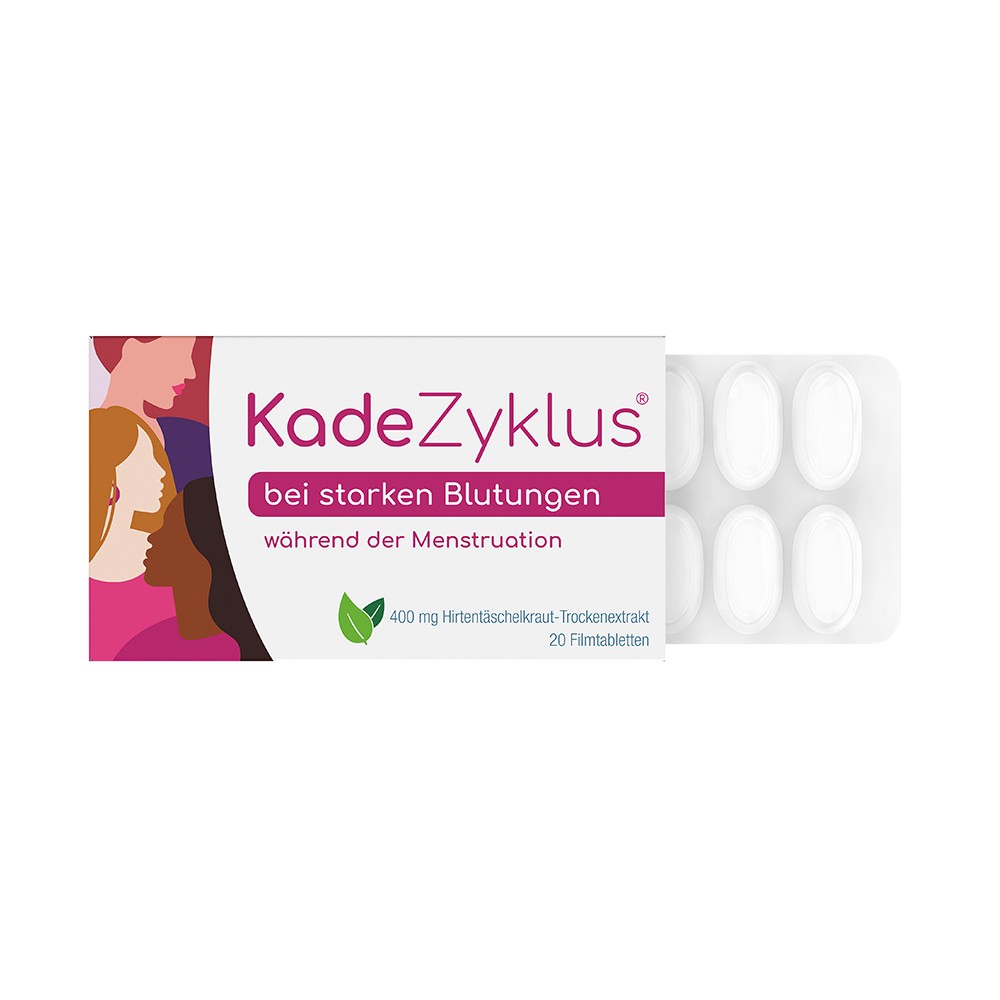 KADEZYKLUS bei starken Blutung.w.d.Menst 400mg FTA - 20Stk