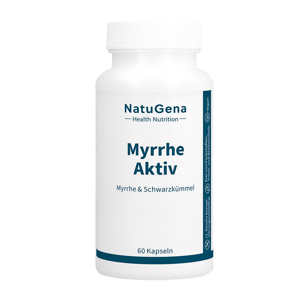 MYRRHEAKTIV Kapseln - 60Stk - Vegan