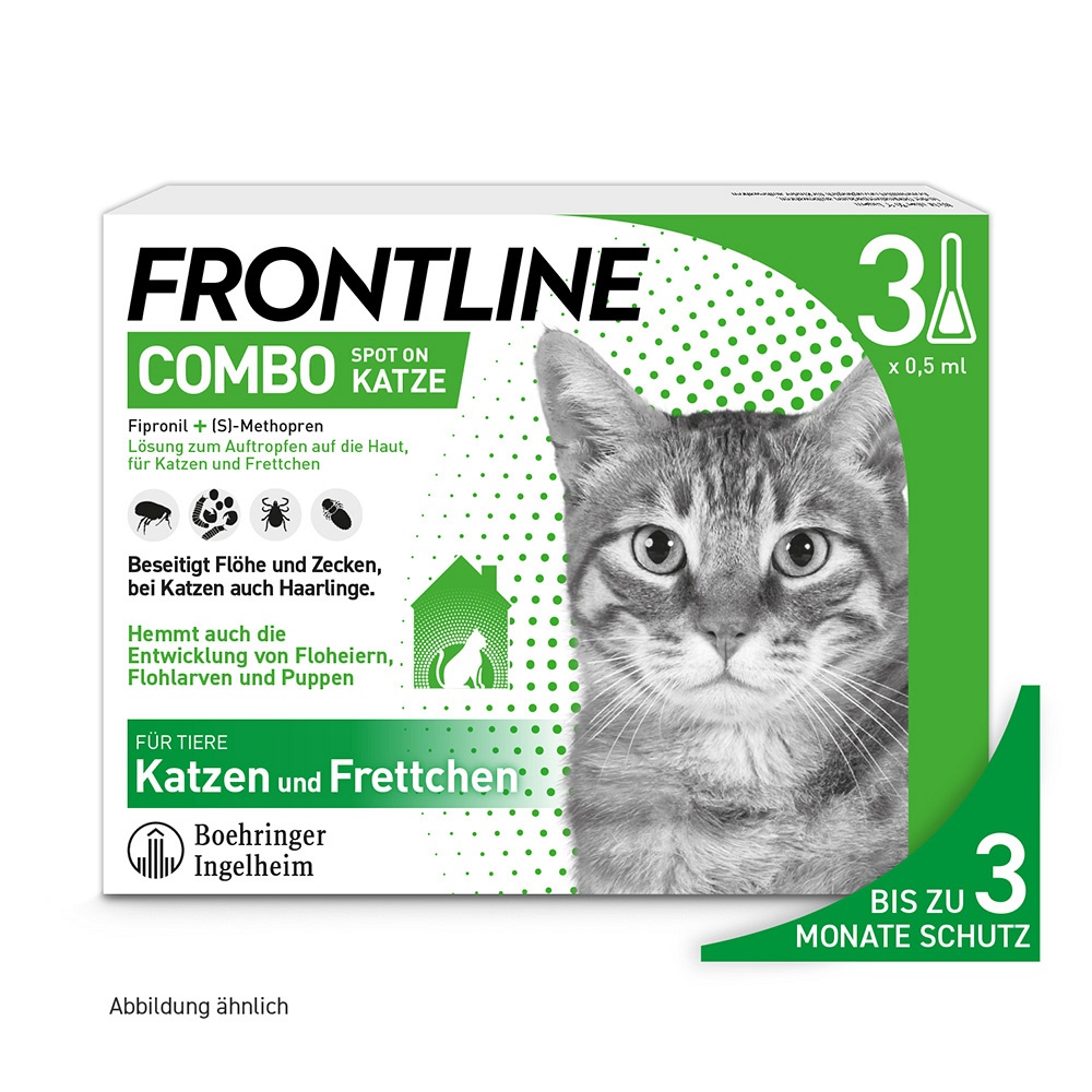 FRONTLINE Combo Spot on Katze Lsg.z.Auft.a.Haut - 3Stk - AKTIONSARTIKEL