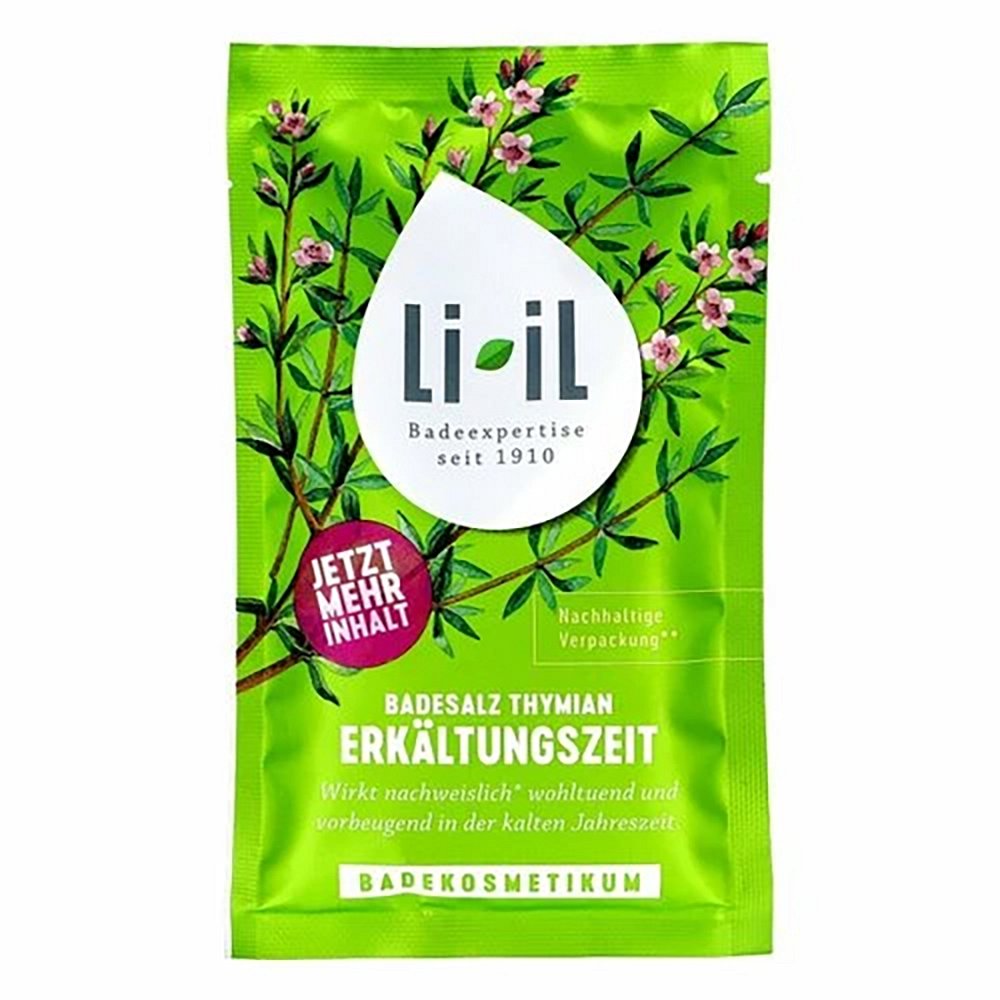 LI-IL Badesalz Thymian Erkältungszeit - 80g