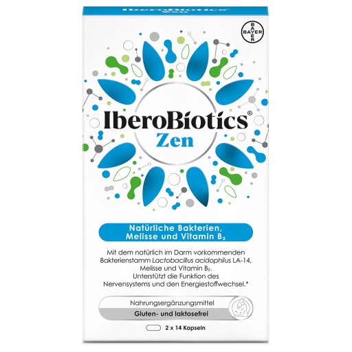 IBEROBIOTICS Zen Kapseln - 2X14Stk - Darmflora