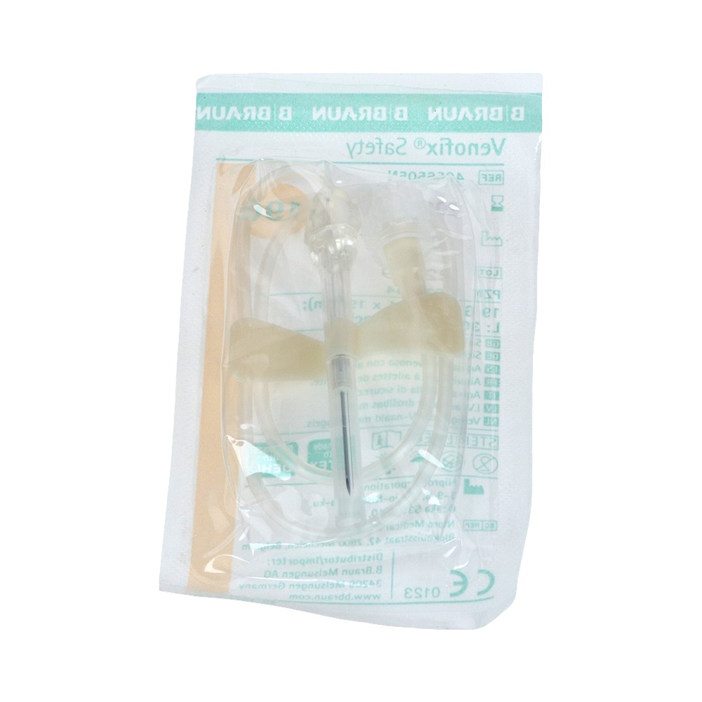 VENOFIX Safety Venenpunkt.19 G 1,1x19mm 30cm creme - 1Stk