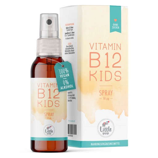 LITTLE Wow Vitamin B12 KIDS Mundspray Kinder vegan - 25ml - Vegan