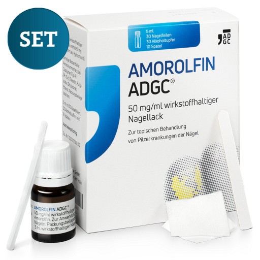 AMOROLFIN ADGC 50 mg/ml wirkstoffhalt.Nagellack - 5ml