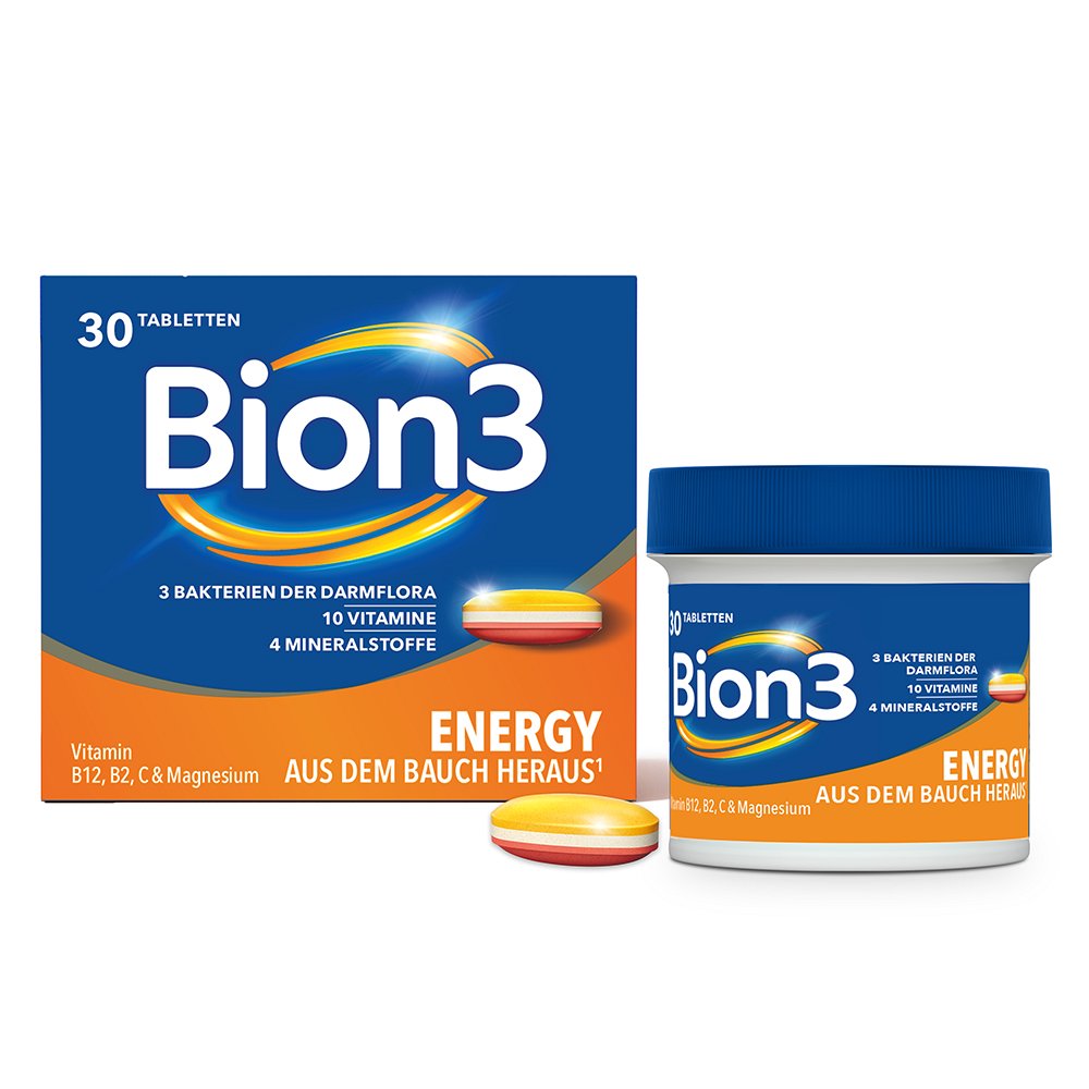 BION3 Energy Tabletten - 30Stk - Energy