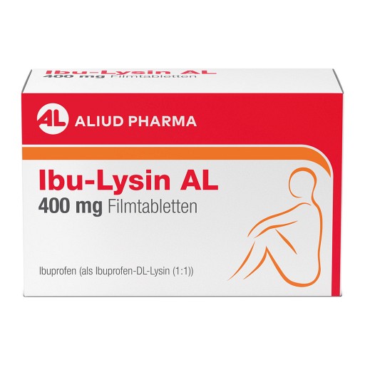 IBU-LYSIN AL 400 mg Filmtabletten - 20Stk - Schmerzen