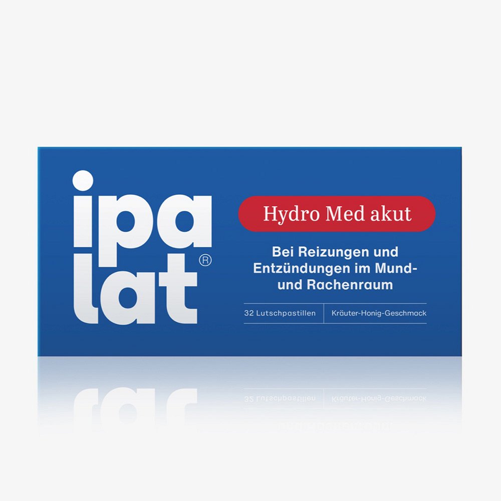 IPALAT Hydro Med akut Lutschpastillen - 32Stk