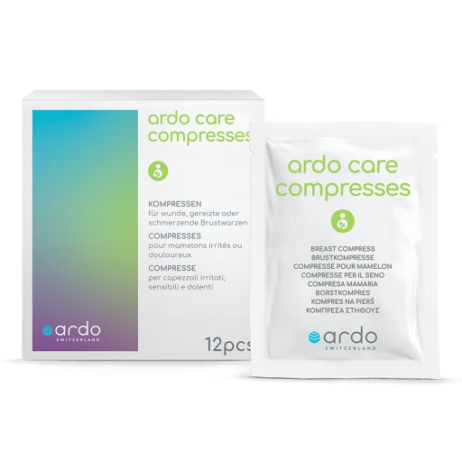 ARDO Care Compresses f.wunde schmerz.Brustwarzen - 12Stk