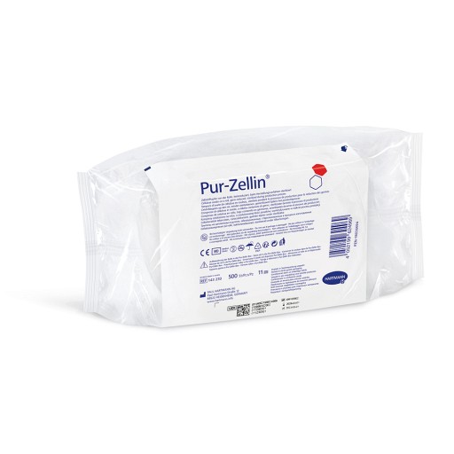 PUR-ZELLIN 4x5 cm keimreduziert Rolle - 500Stk