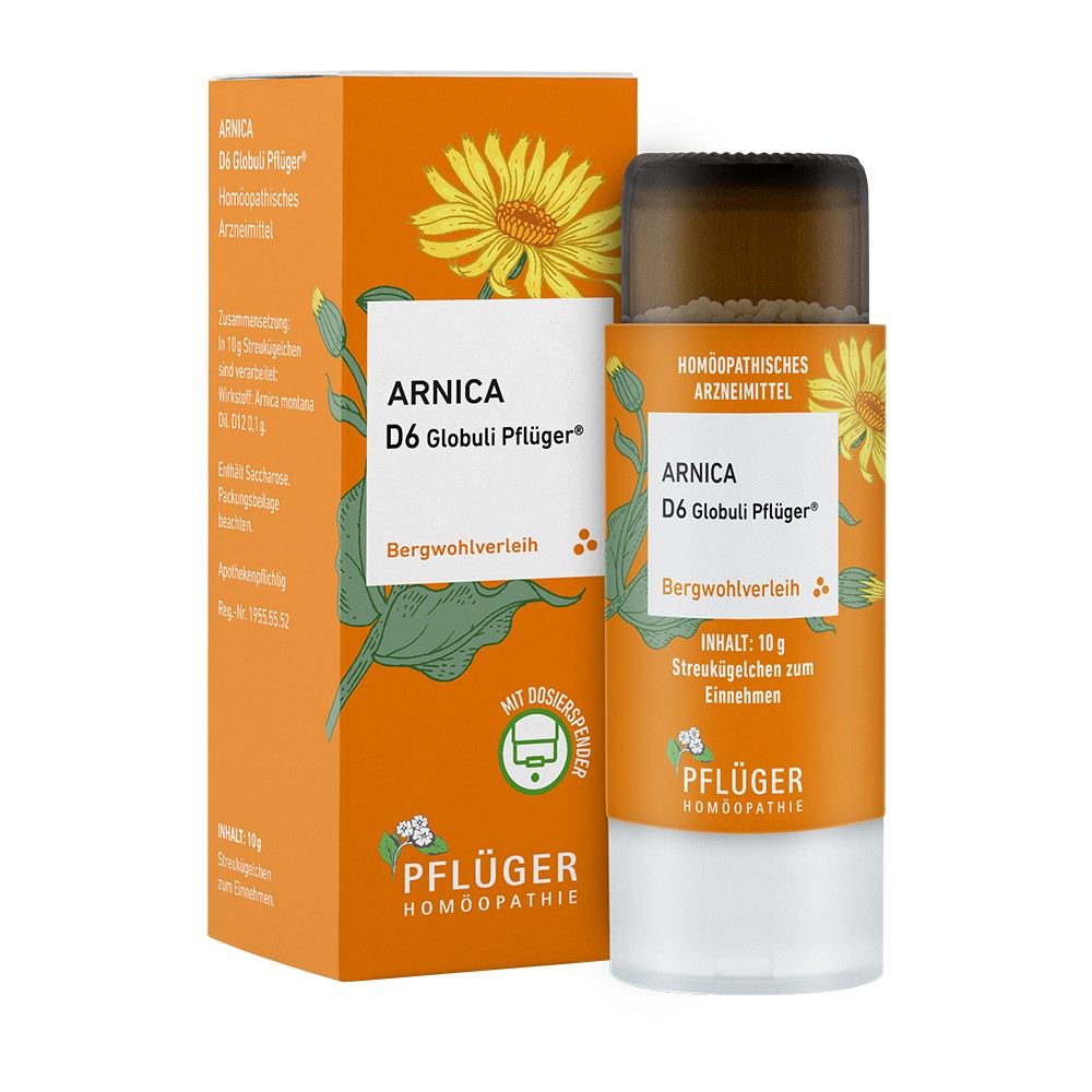 ARNICA D 6 Globuli Pflüger Globulispender - 10g - A - A