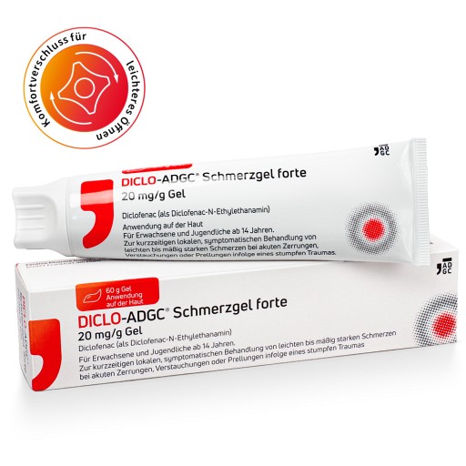 DICLO-ADGC Schmerzgel forte 20 mg/g - 60g - SONDERANGEBOTE