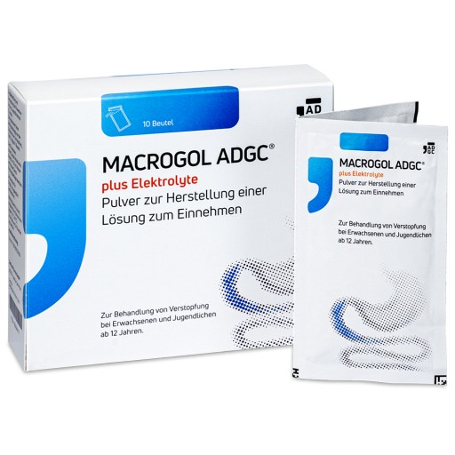 MACROGOL ADGC plus Elektrolyte Plv.z.H.e.L.z.Einn. - 10Stk