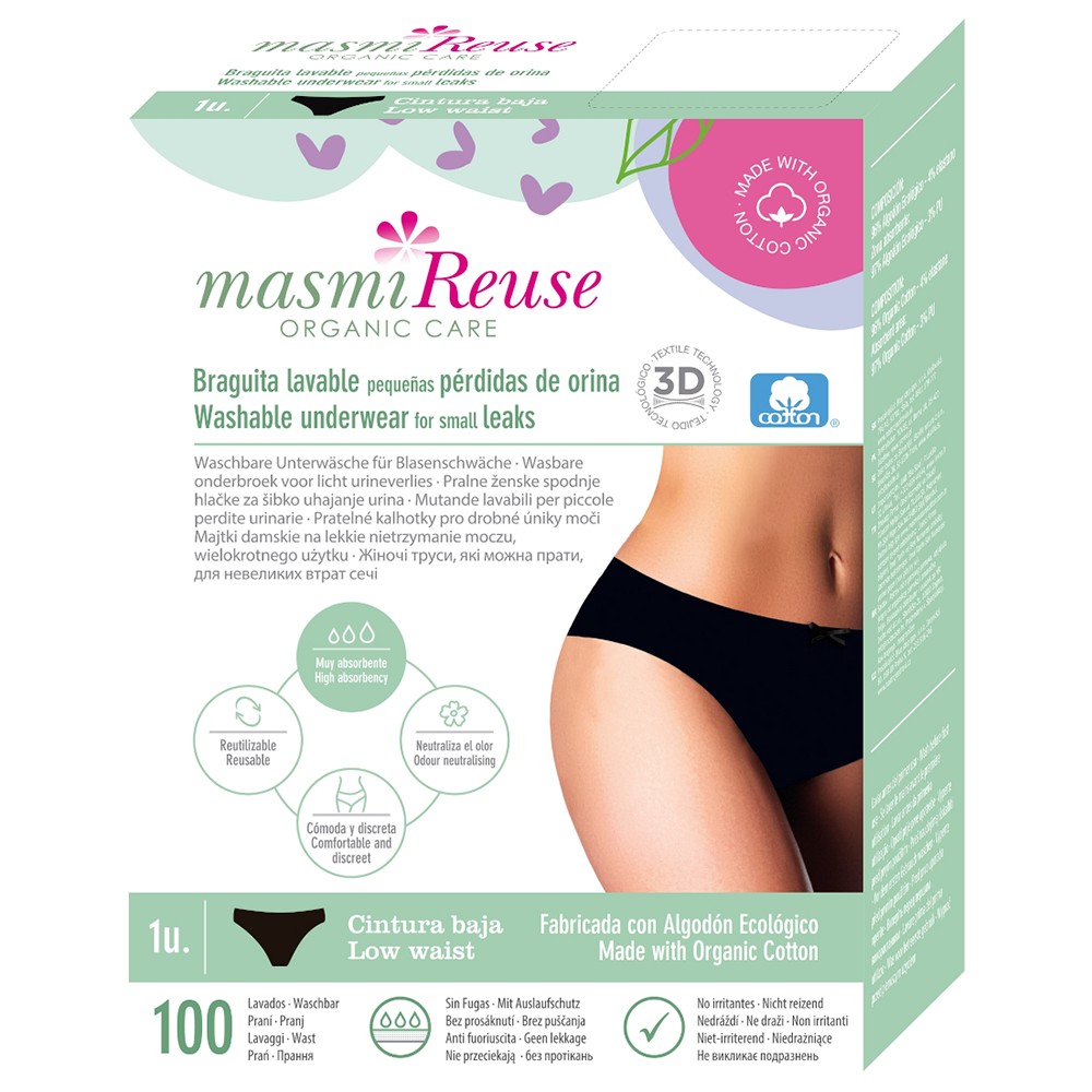 BIO INKONTINENZ Slip waschbar Gr.L MASMI - 1Stk