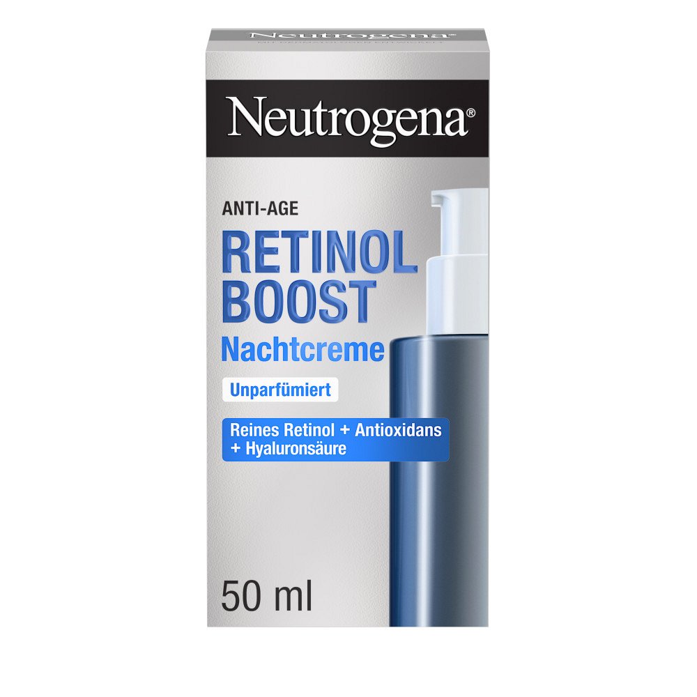 NEUTROGENA Anti-Age Retinol Boost Nachtcreme - 50ml - Kosmetik & Körperpflege