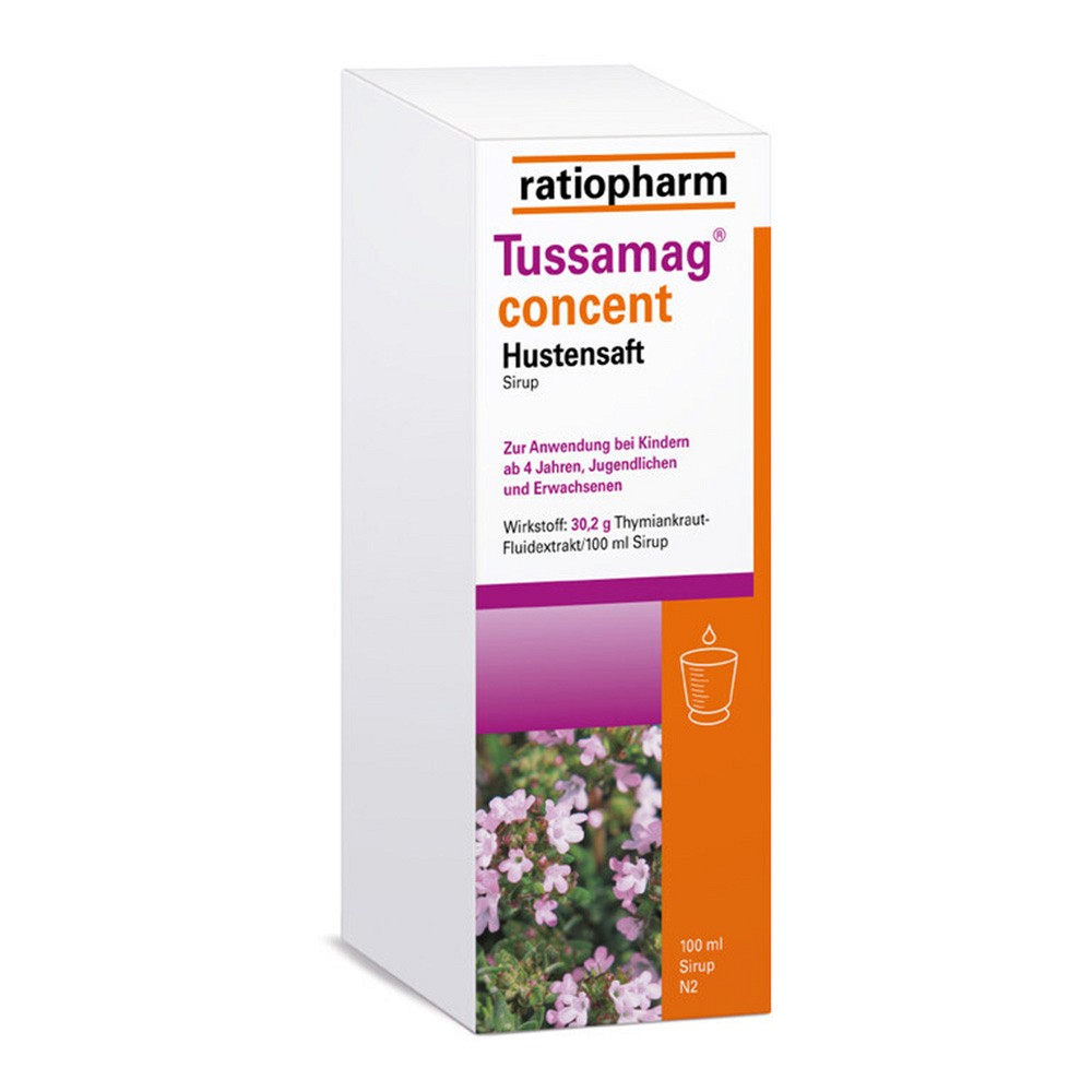 TUSSAMAG concent Hustensaft 30,2 g/100 ml Sirup - 100ml - Erkältung