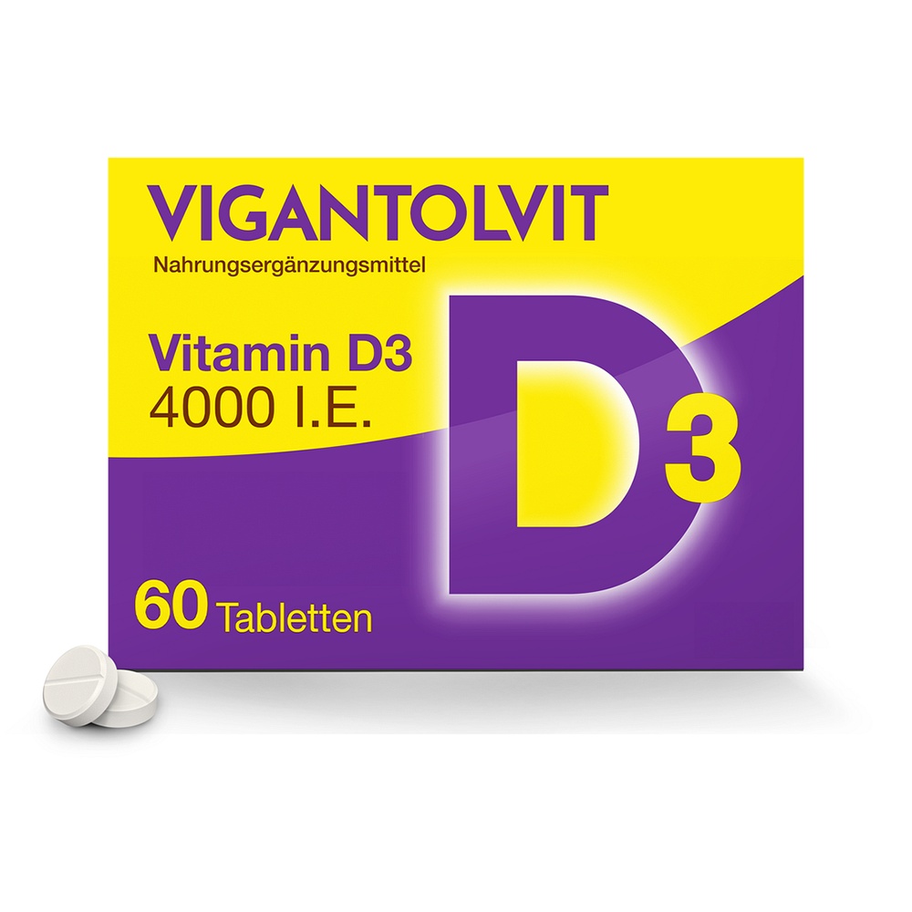 VIGANTOLVIT 4000 I.E. Vitamin D3 Tabletten - 60Stk - Vitamin D