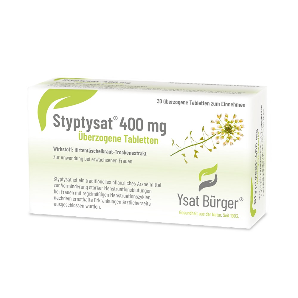 STYPTYSAT 400 mg überzogene Tabletten - 30Stk
