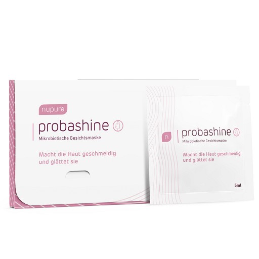 NUPURE probashine probiotische Maske - 4X5ml - Hautpflege