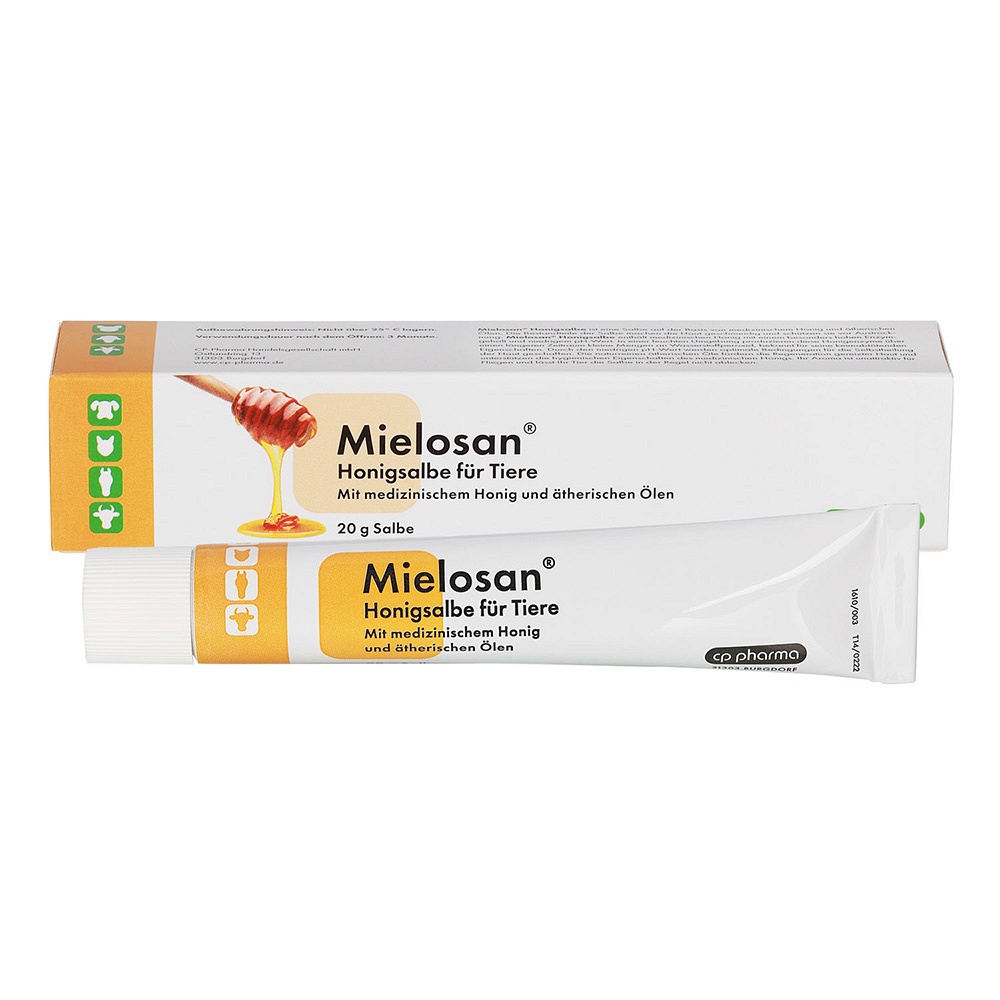 CP Mielosan Honigsalbe m.med.Hon.u.äth.Öl f.Tiere - 20g