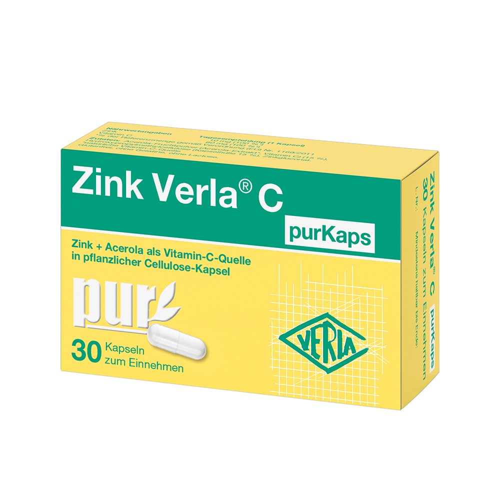ZINK VERLA C purKaps - 30Stk