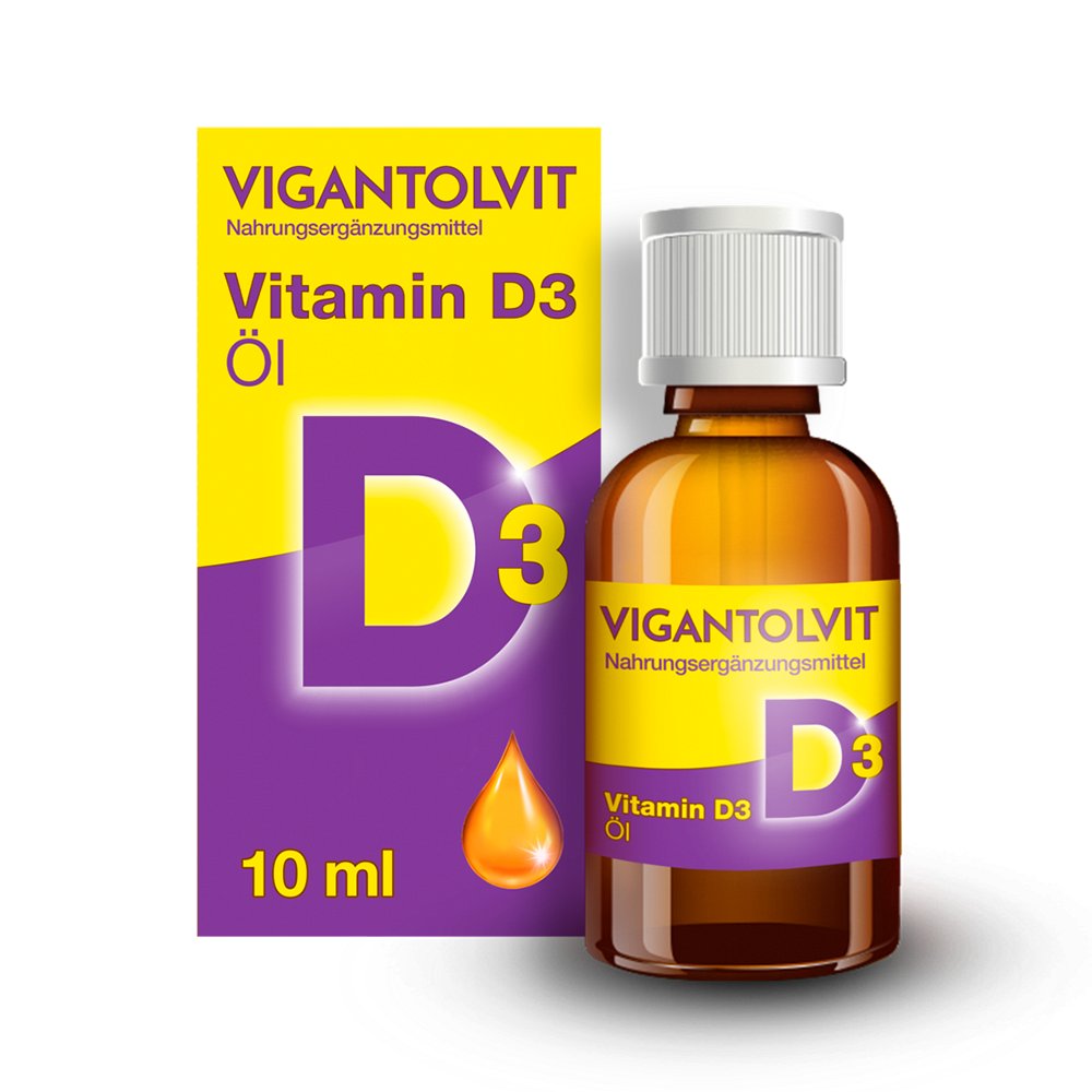 VIGANTOLVIT 500 I.E./Tropfen D3 Öl - 10ml - Vitamin D