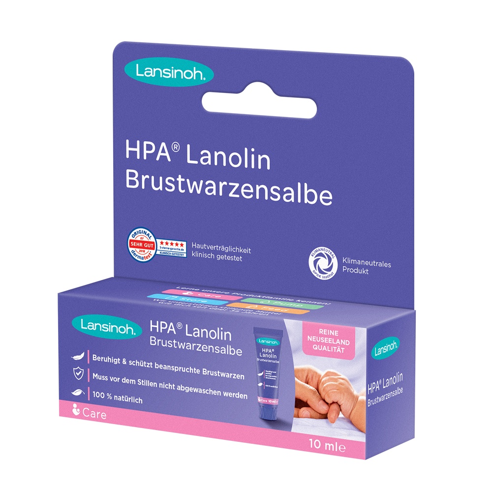 LANSINOH HPA Lanolin klimaneutral Salbe - 10ml