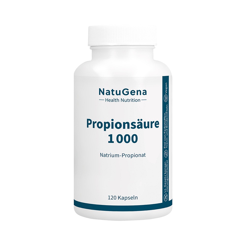 PROPIONSÄURE 1000 Natrium-Propionat vegan Kapseln - 120Stk - Gedächtnis & Konzentration