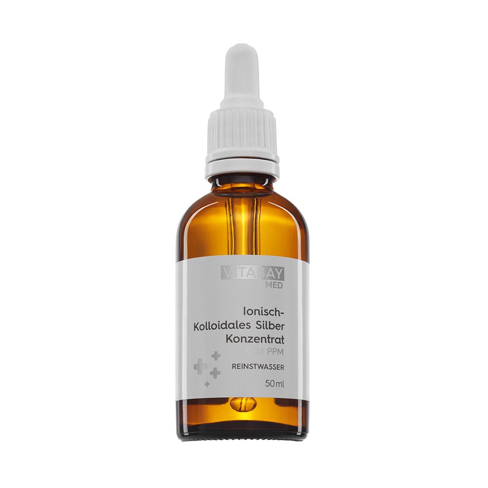 KOLLOIDALES SILBER 1200 ppm Konzentrat - 50ml