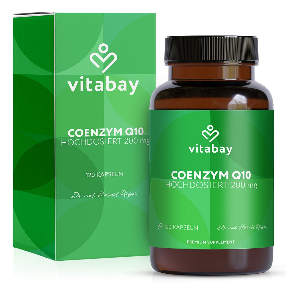 COENZYM Q10 UBICHINON Komplex 200 mg vegan Kapseln - 120Stk - Mineral- & Vitalstoffe
