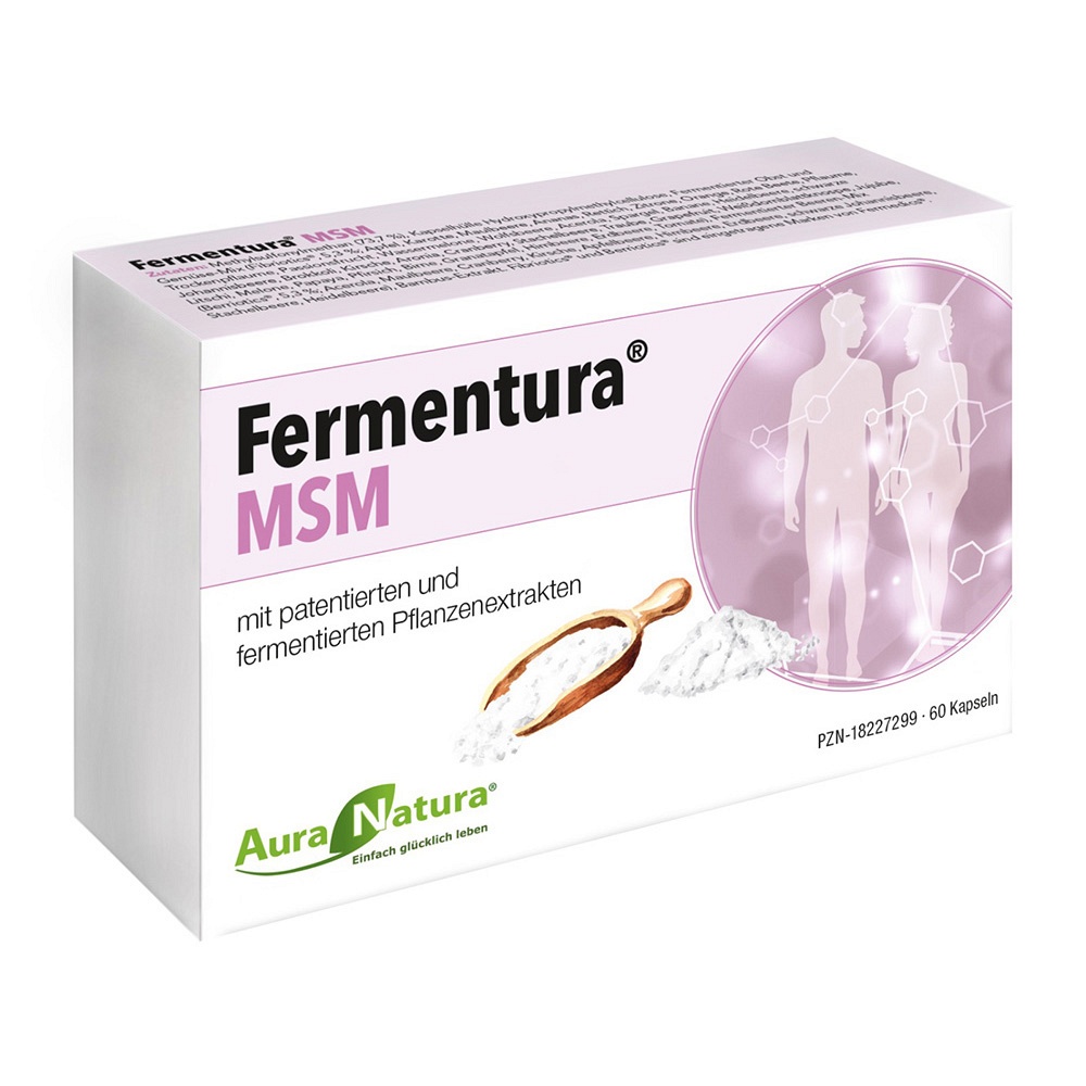 AURANATURA Fermentura MSM Kapseln - 60Stk - Vegan