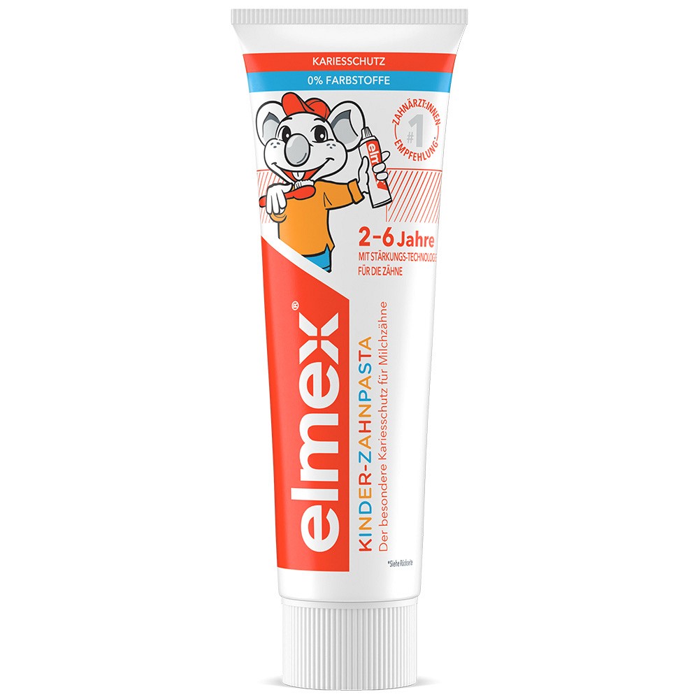 ELMEX Kinderzahnpasta 2-6 Jahre Duo Pack - 2X50ml - Zahnpasta