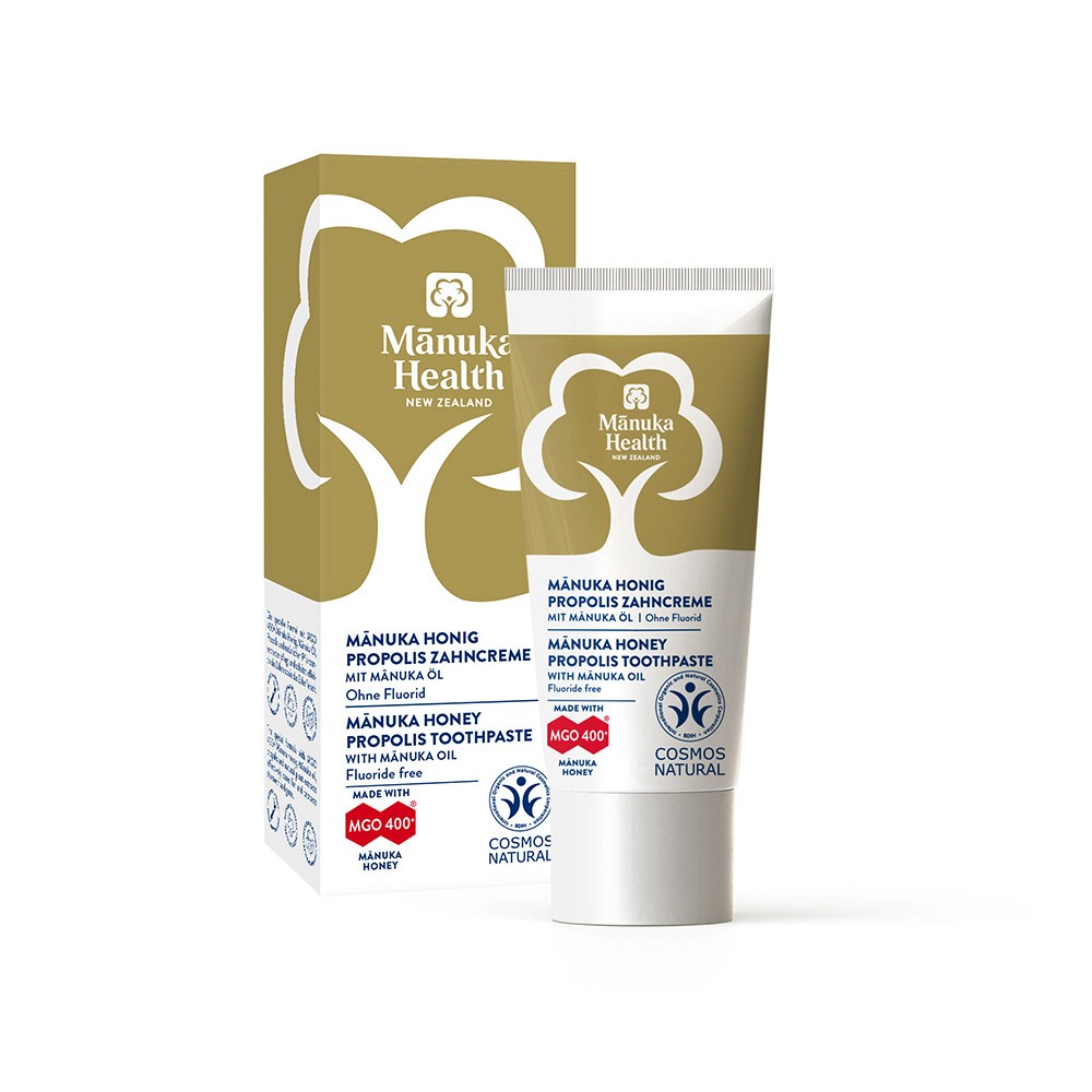 MANUKA HEALTH Honig-Propolis Zahncreme fluoridfrei - 20ml - Zahn- & Mundpflege