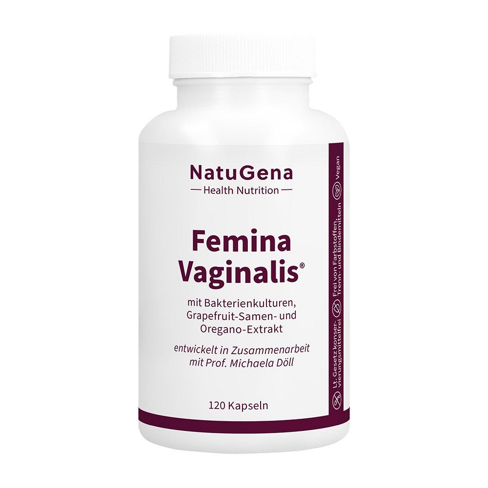 FEMINA Vaginalis Vitamin C+B2+Biotin+Zink Kapseln - 120Stk - Vegan
