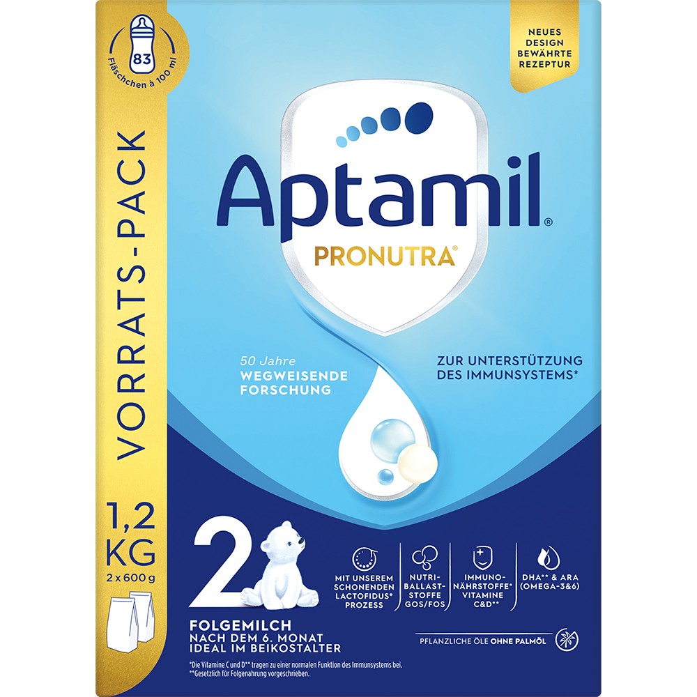 APTAMIL PRONUTRA 2 Pulver - 1200g - Babynahrung