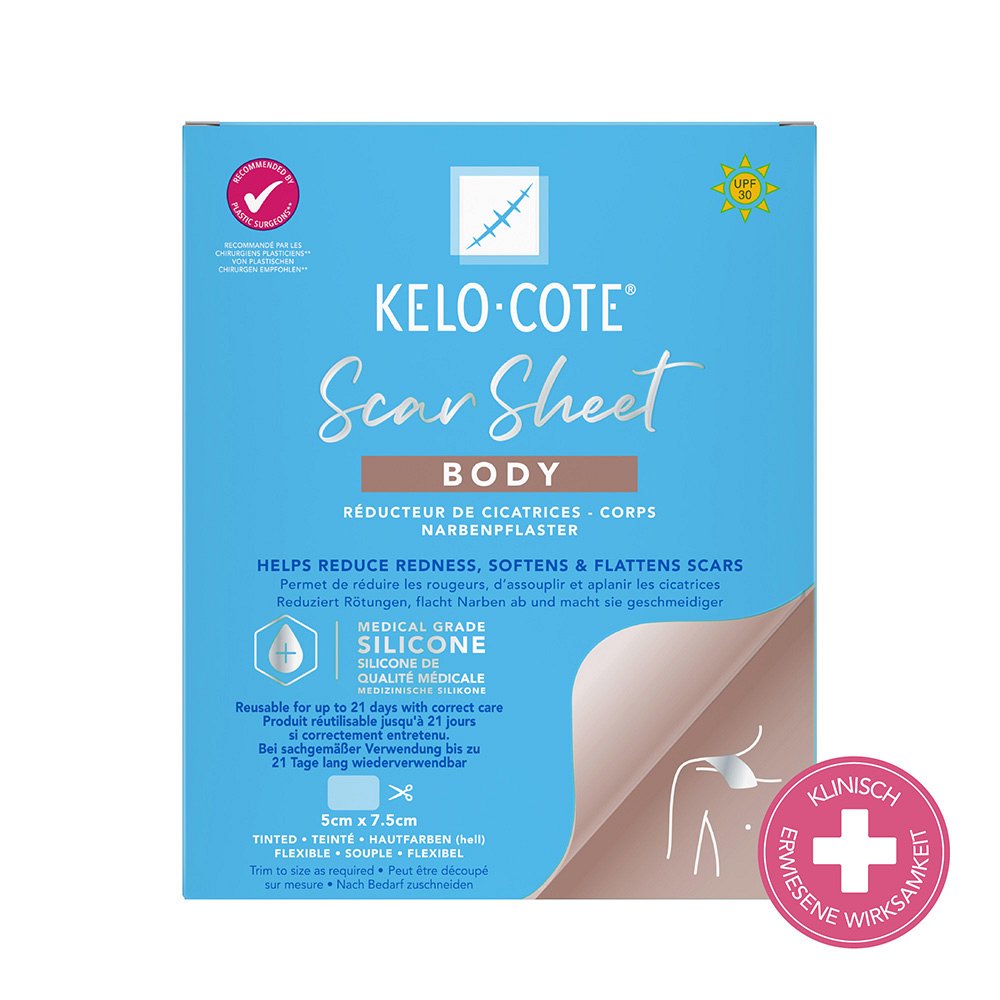 KELO-COTE Silikon-Narbenpflaster Körper - 1Stk