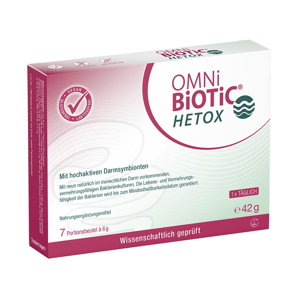 OMNI BiOTiC HETOX Pulver Beutel - 7X6g - Magen, Darm & Leber