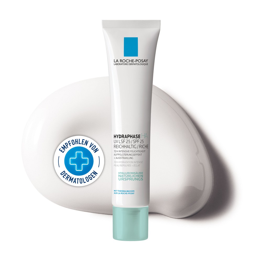 ROCHE-POSAY Hydraphase HA UV Cr.reichhaltig LSF 25 - 40ml - Feuchtigkeitspflege