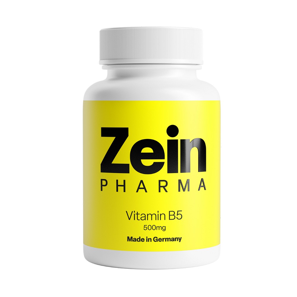 VITAMIN B5 PANTOTHENSÄURE 500 mg Kapseln - 120Stk