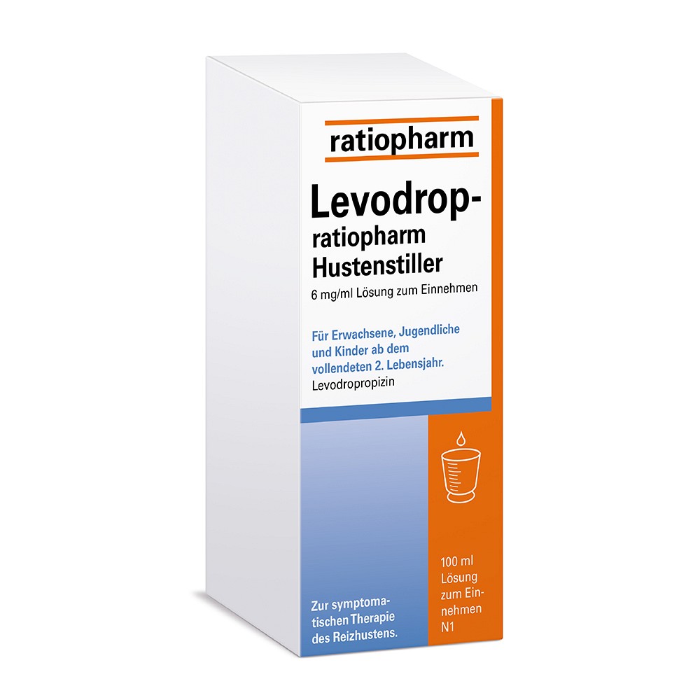 LEVODROP-ratiopharm Hustenstiller 6 mg/ml LSE - 100ml - Erkältung
