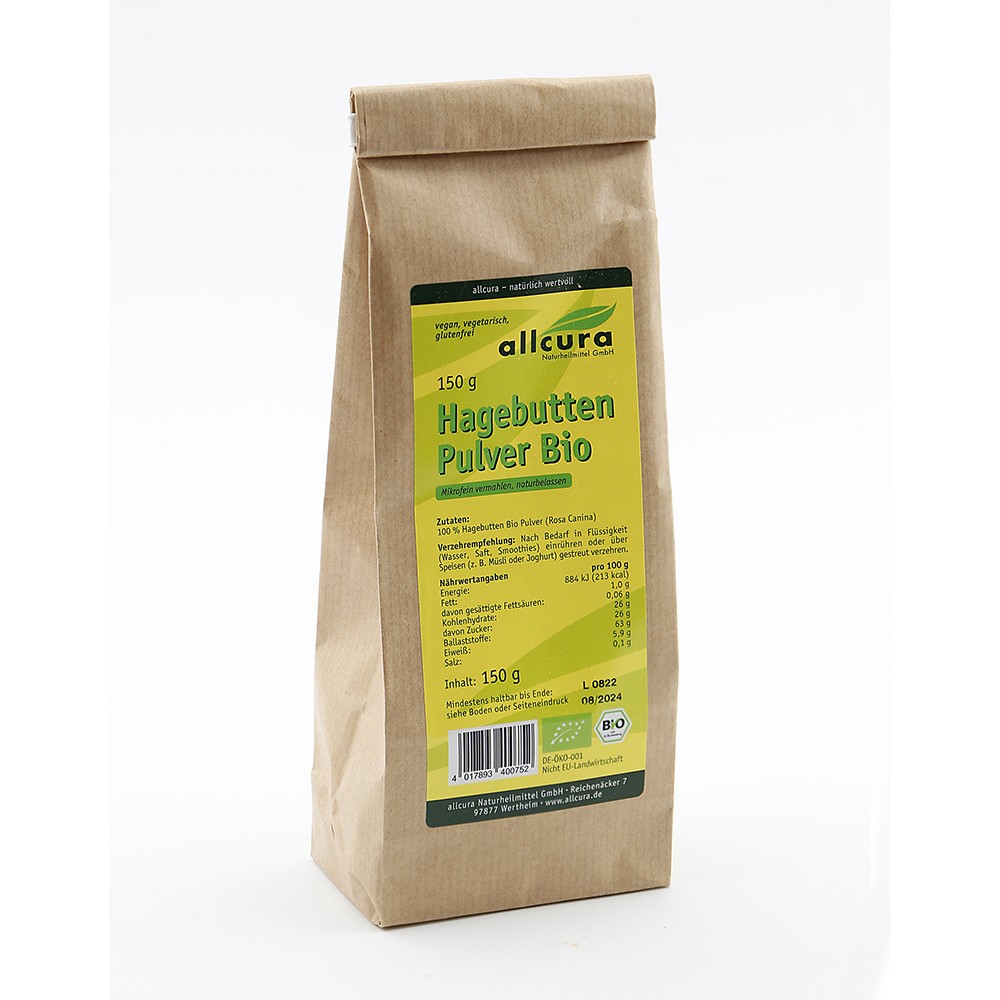 HAGEBUTTEN PULVER Bio - 150g