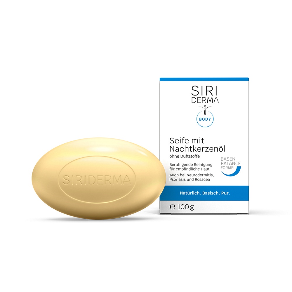 SIRIDERMA Seife ohne Duftstoffe - 100g