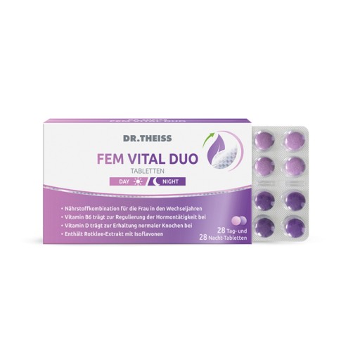 DR.THEISS FEM VITAL DUO Tabletten - 56Stk - Alles für die Frau