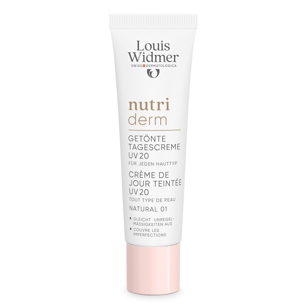 WIDMER nutriderm getönte Tagescr.UV 20 natu.01 o.P - 30ml - nutriderm