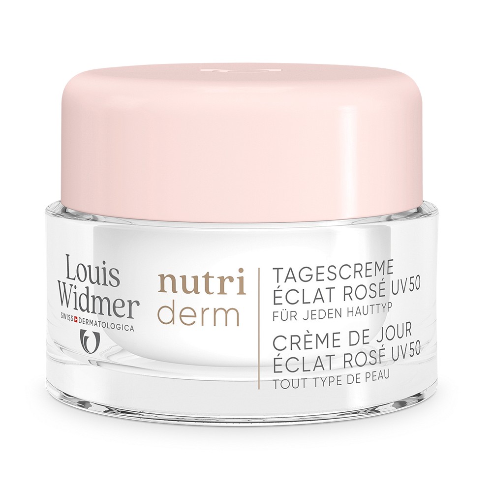 WIDMER nutriderm Tagescreme Eclat Rose UV 50 l.P. - 50ml - nutriderm