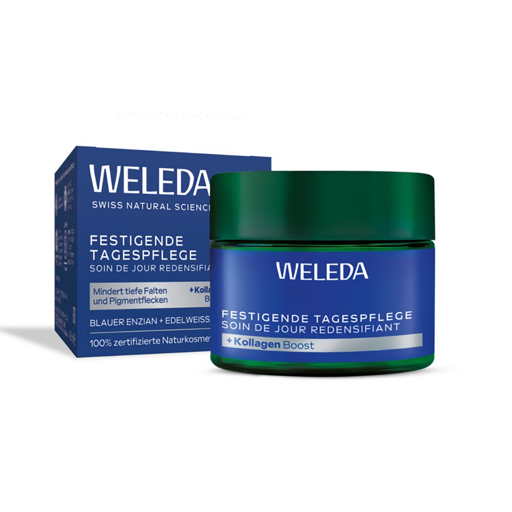 WELEDA festigende Tagespflege blauer Enzian&Edelw. - 40ml