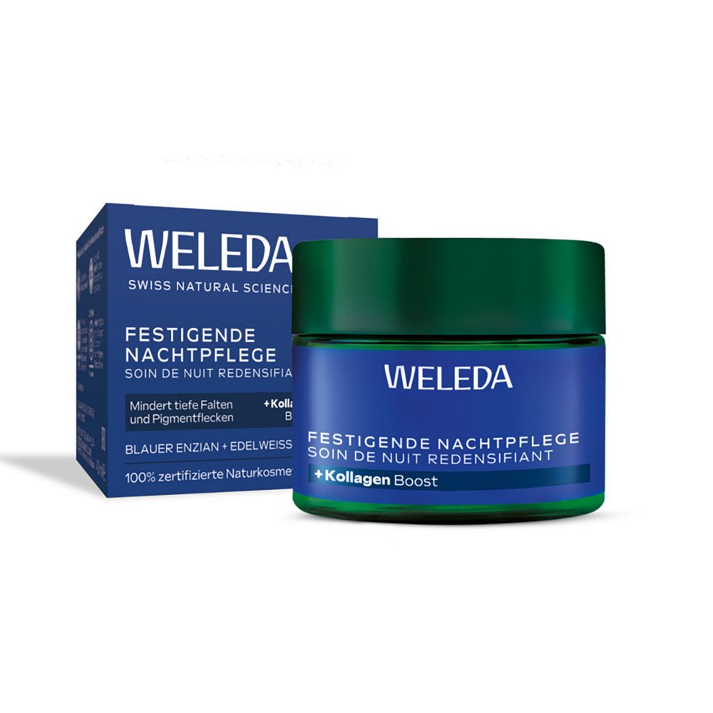 WELEDA festigende Nachtpflege blauer Enzian&Edelw. - 40ml